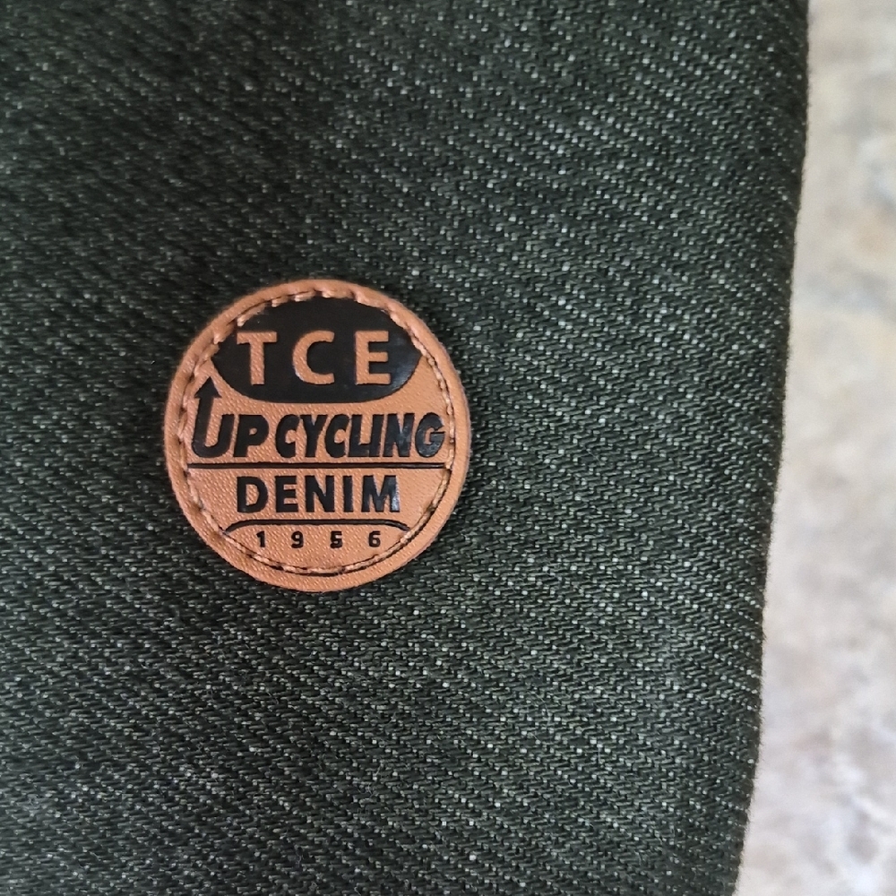 Source Unknown Dark Denim Pencil Case Wallet With… - image 2